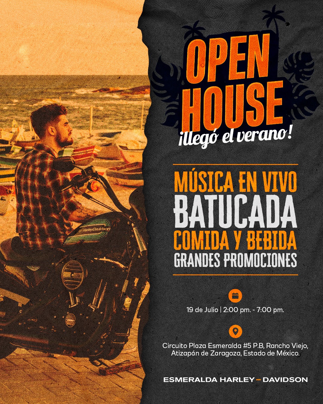 Open House Harley Davison Esmeralda